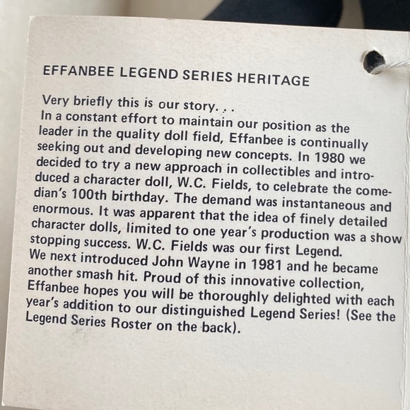 VTG GROUCHO EFFANBEE ORIGINAL DOLL SERIES 17” - Picture 11 of 13